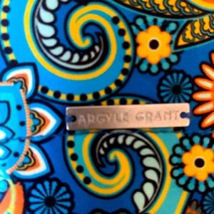 🔥NEW🔥 Argyle Grant Mens Swimming Trunks